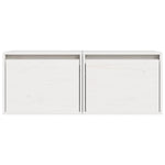 Wandkasten 45X30X35 Cm Massief Grenenhout