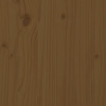 Wandkast 45X30X35 Cm Massief Grenenhout