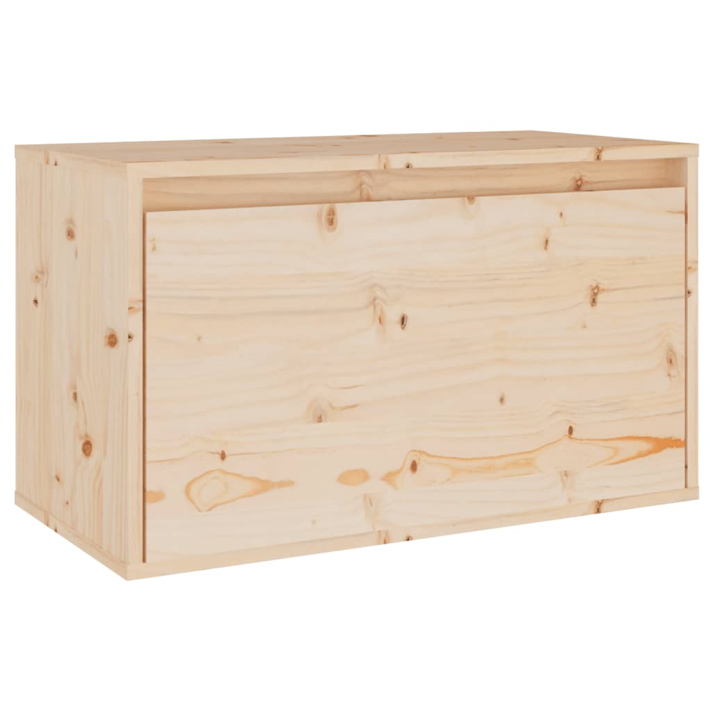 Wandkast 60X30X35 Cm Massief Grenenhout