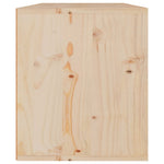 Wandkast 60X30X35 Cm Massief Grenenhout