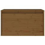 Wandkast 60X30X35 Cm Massief Grenenhout