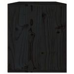Wandkast 60X30X35 Cm Massief Grenenhout