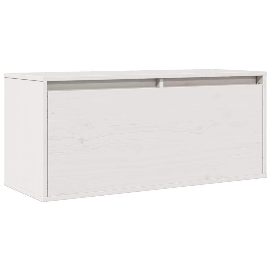 Wandkast 80X30X35 Cm Massief Grenenhout