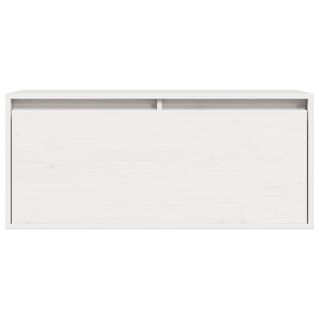 Wandkast 80X30X35 Cm Massief Grenenhout