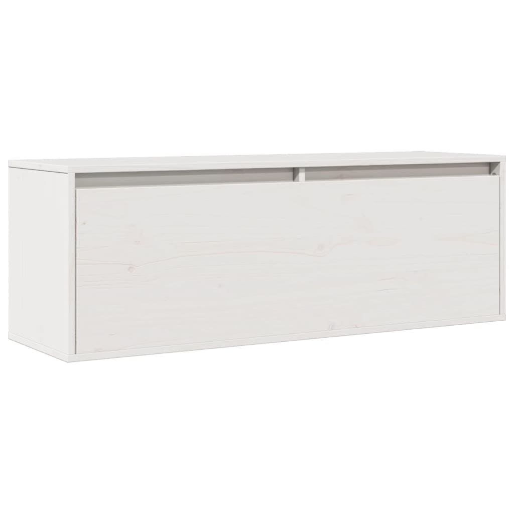 Wandkast 100X30X35 Cm Massief Grenenhout