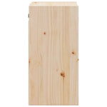 Wandkasten 30X30X60 Cm Massief Grenenhout