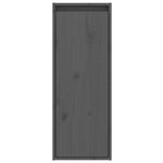 Wandkast 30X30X80 Cm Massief Grenenhout