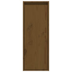 Wandkasten 30X30X80 Cm Massief Grenenhout