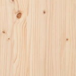Wandkast 30X30X100 Cm Massief Grenenhout