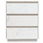 Dressoir 60X34X75 Cm Massief Grenenhout