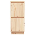 Dressoir 31,5X34X75 Cm Massief Grenenhout