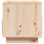 Tv-Meubel 60X35X37 Cm Massief Grenenhout