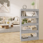 Boekenkast/Kamerscherm 80X30X135 Cm Bewerkt Hout