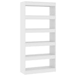 Boekenkast/Kamerscherm 80X30X166 Cm Bewerkt Hout