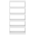 Boekenkast/Kamerscherm 80X30X166 Cm Bewerkt Hout
