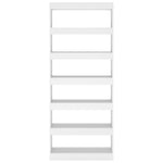 Boekenkast/Kamerscherm 80X30X198 Cm Bewerkt Hout