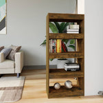 Boekenkast/Kamerscherm 60X30X135 Cm Bewerkt Hout