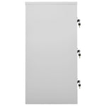 Lockerkasten 90X45X92,5 Cm Staal Lichtgrijs