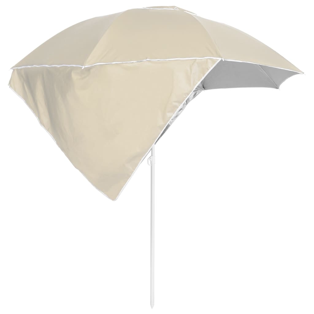 Strandparasol Met Zijwanden 215 Cm Kleurig