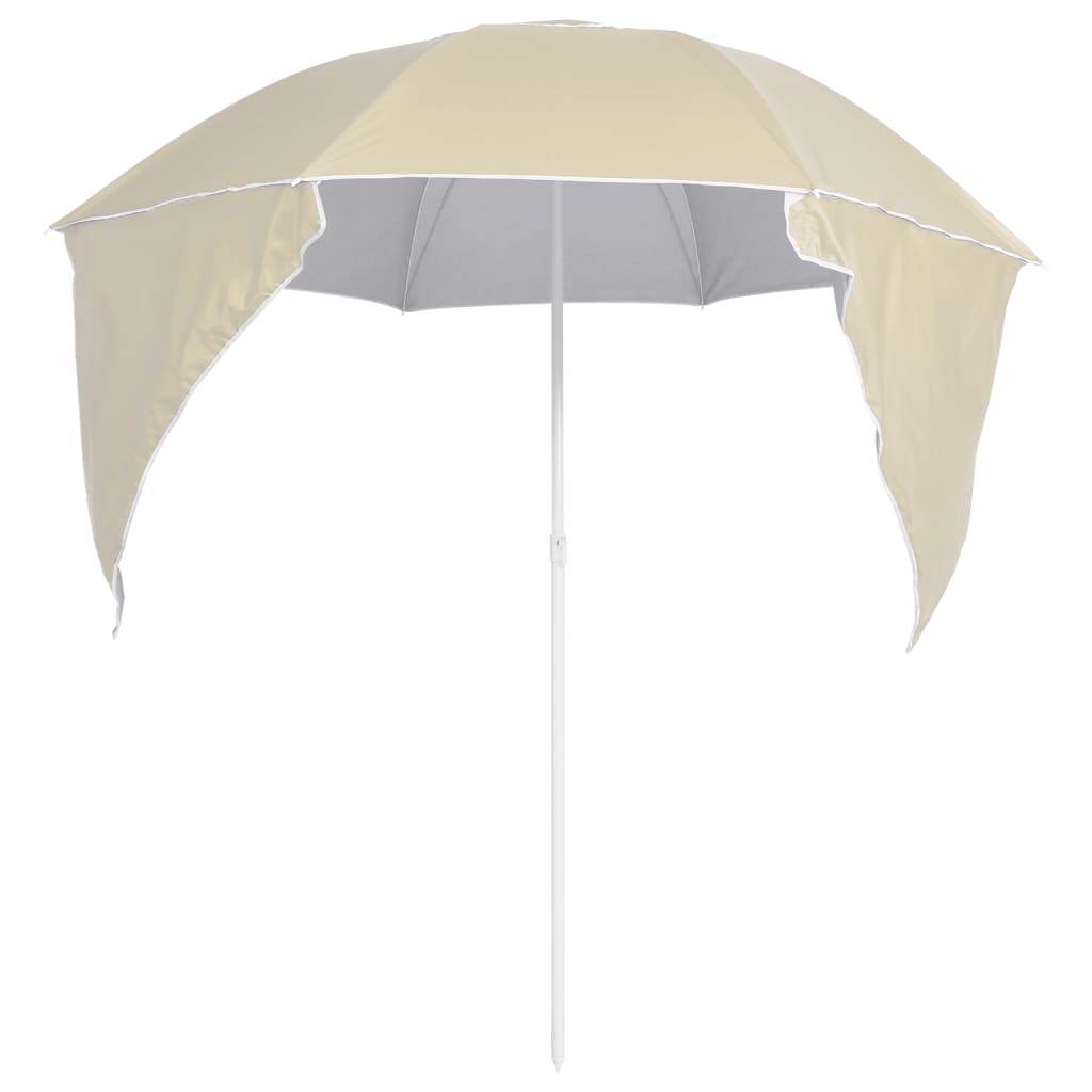 Strandparasol Met Zijwanden 215 Cm Kleurig