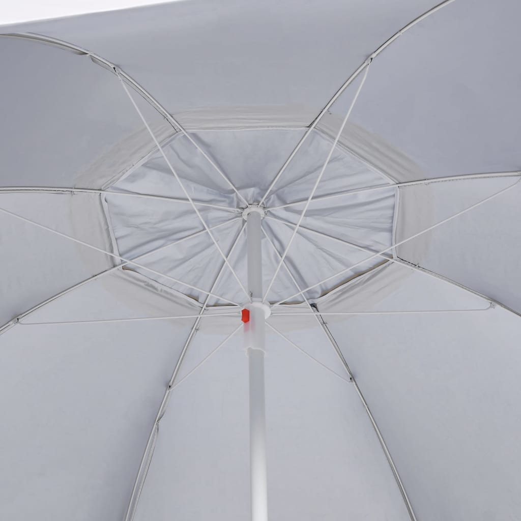 Strandparasol Met Zijwanden 215 Cm Kleurig