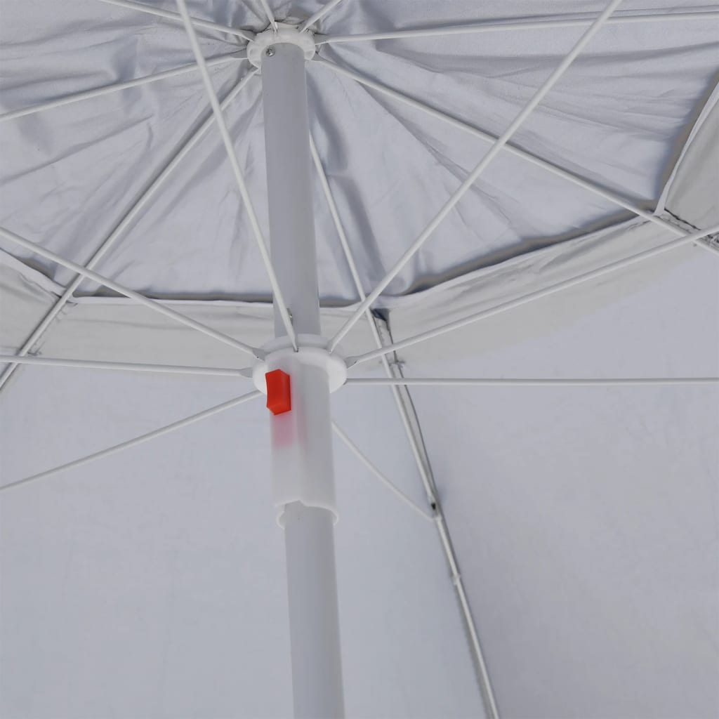 Strandparasol Met Zijwanden 215 Cm Kleurig