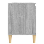 Tv-Meubel Met Houten Poten 103,5X35X50 Cm Eiken