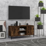 Tv-Meubel Met Metalen Poten 03,5X35X50 Cm