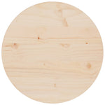 Tafelblad Ø30X2,5 Cm Massief Grenenhout