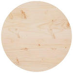 Tafelblad Ø30X2,5 Cm Massief Grenenhout