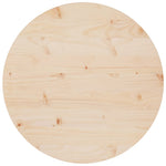 Tafelblad Ø30X2,5 Cm Massief Grenenhout