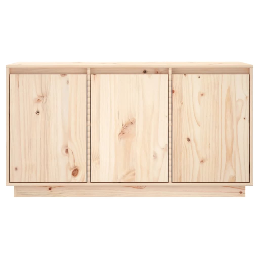 Dressoir 111X34X60 Cm Massief Grenenhout