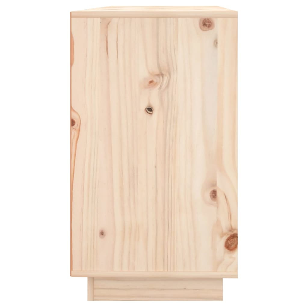 Dressoir 111X34X60 Cm Massief Grenenhout