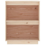 Wandkast 60X34X75 Cm Massief Grenenhout