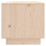 Tv-Meubel 90X35X35 Cm Massief Grenenhout