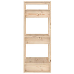 Boekenkast/Kamerscherm 41X35X91 Cm Massief Grenenhout