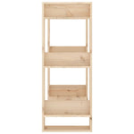 Boekenkast / Kamerscherm 60X35X91 Cm Massief Grenenhout