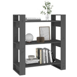 Boekenkast/Kamerscherm 80X35X91 Cm Massief Grenenhout