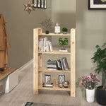 Boekenkast/Kamerscherm 80X35X125 Cm Massief Grenenhout