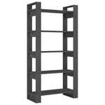 Boekenkast/Kamerscherm 80X35X160 Cm Massief Hout