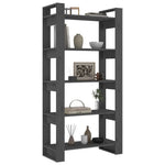 Boekenkast/Kamerscherm 80X35X160 Cm Massief Hout