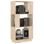 Boekenkast/Kamerscherm 51X25X101 Cm Massief Grenenhout