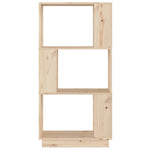 Boekenkast/Kamerscherm 51X25X101 Cm Massief Grenenhout