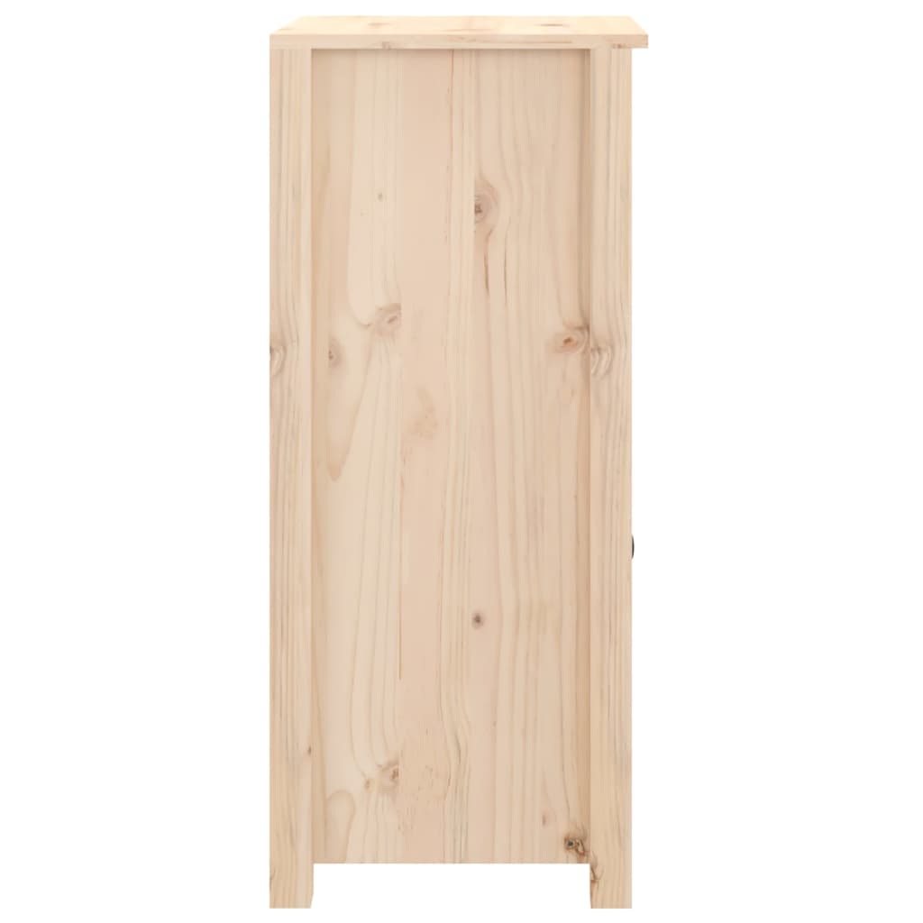 Dressoir 40X35X80 Cm Massief Grenenhout