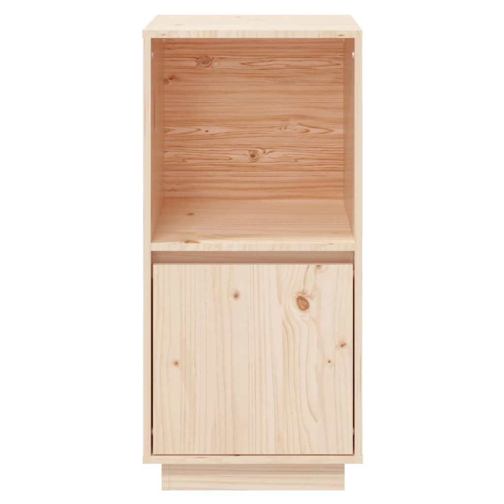 Dressoir 38X35X80 Cm Massief Grenenhout