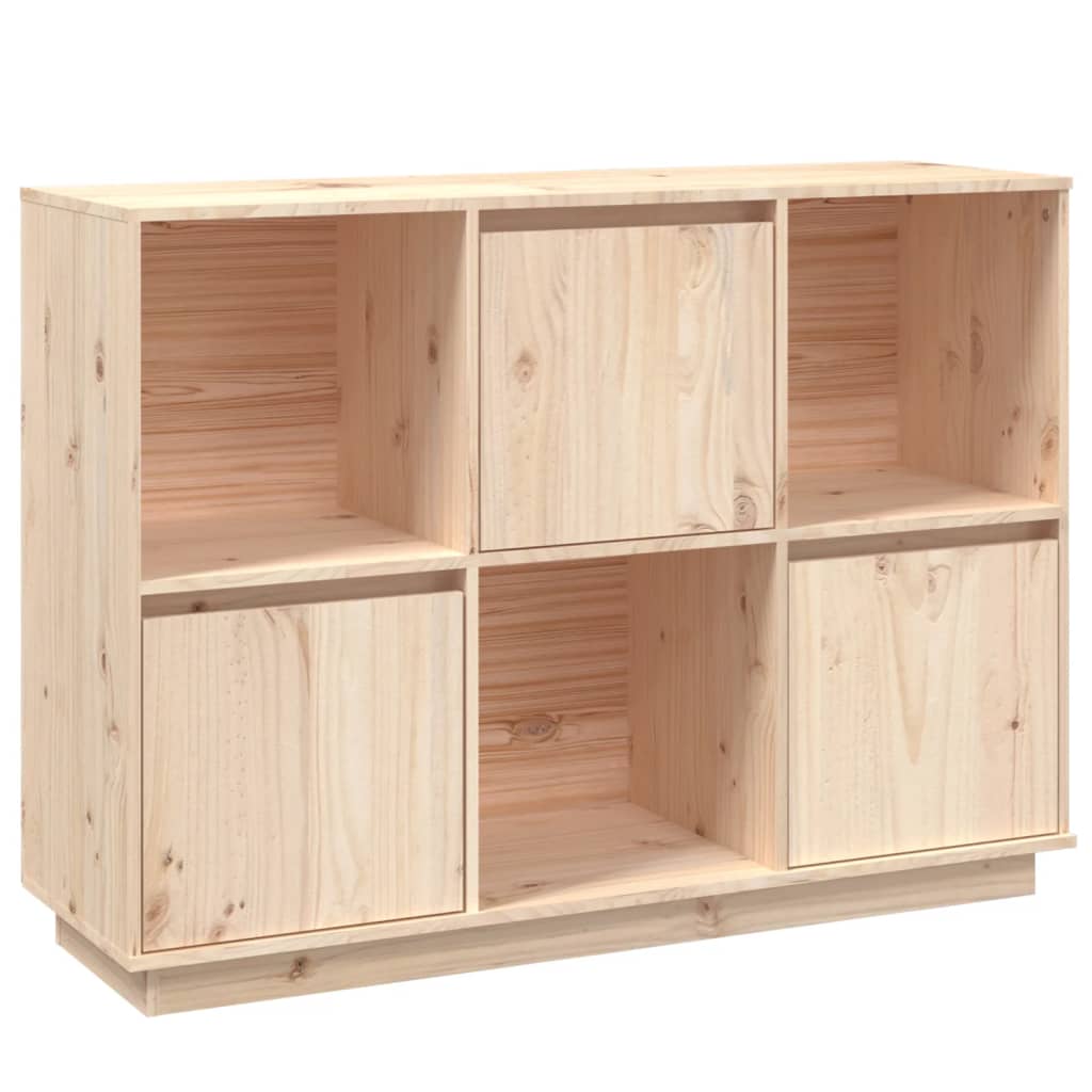 Dressoir 110,5X35X80 Cm Massief Grenenhout