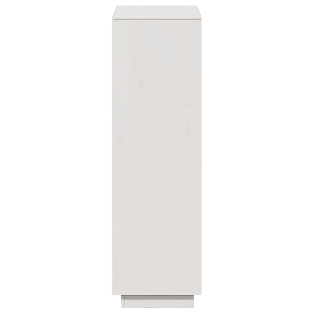 Hoge Kast 110,5X35X117 Cm Massief Grenenhout