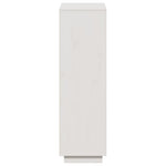 Hoge Kast 110,5X35X117 Cm Massief Grenenhout