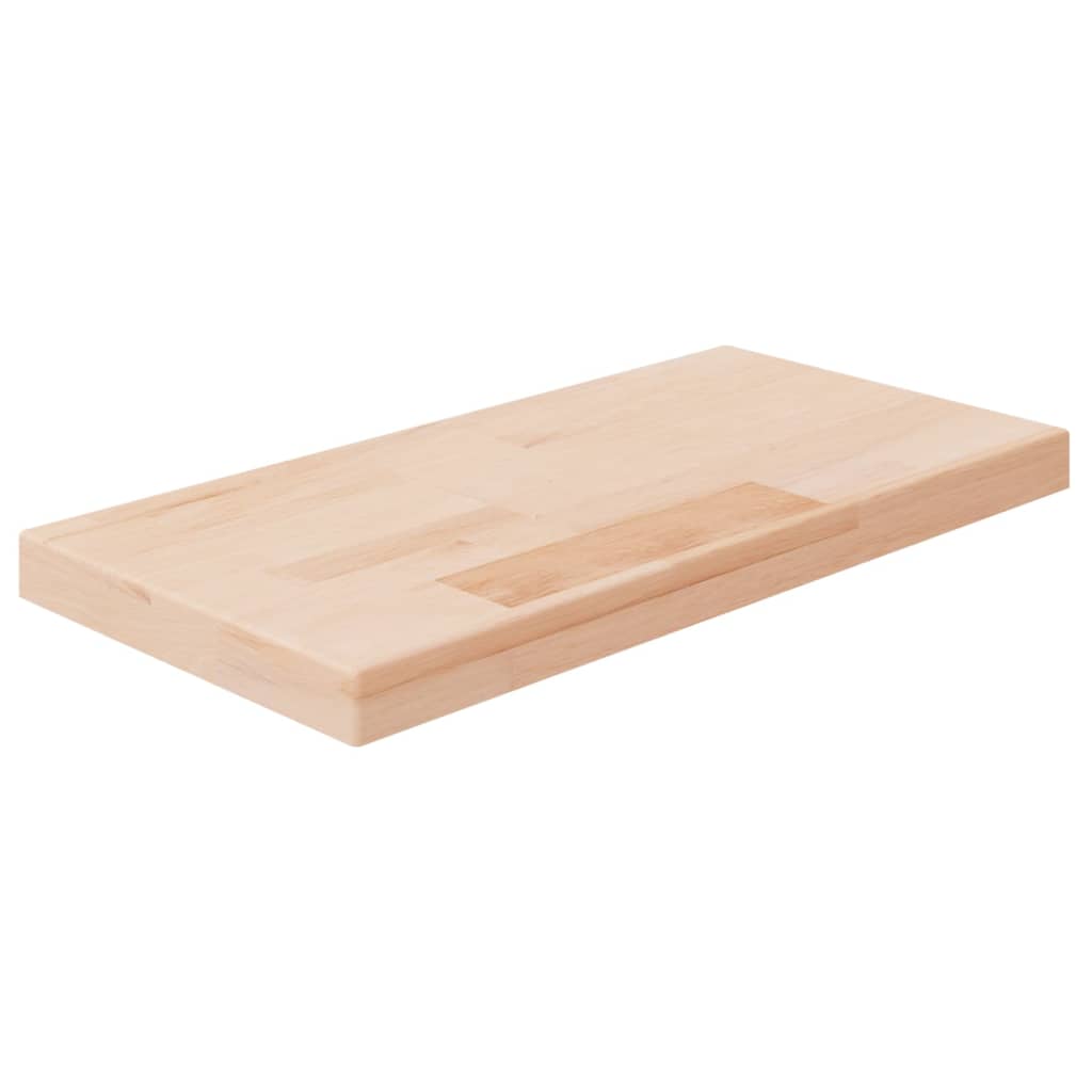 Plank 80X20X2,5 Cm Onbehandeld Massief Eikenhout