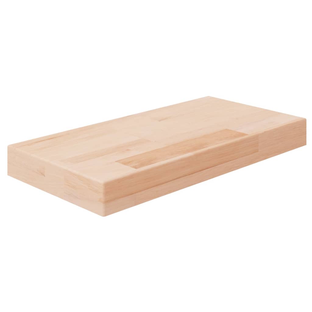 Plank 80X20X2,5 Cm Onbehandeld Massief Eikenhout